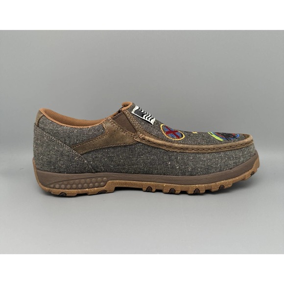 Twisted X EcoTWX VFW Slip On Driving Moc Shoes MXC0010 Men's Size 10.5 - Picture 11 of 12